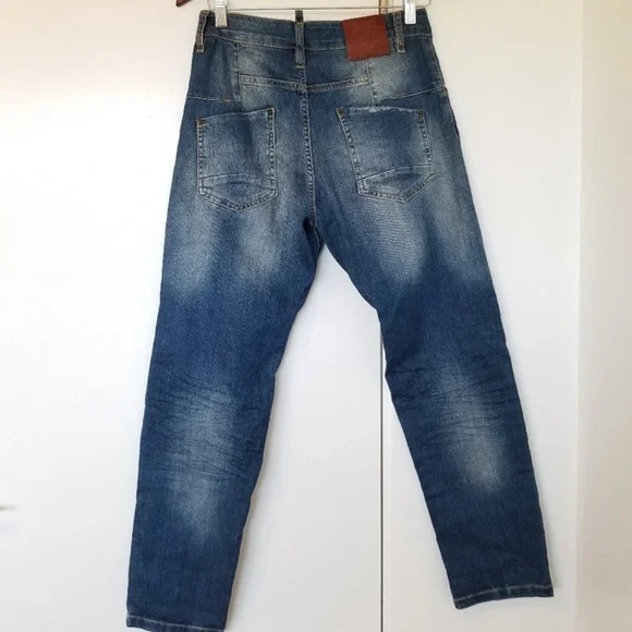 Dsquared patchwork boyfriend Jeans - Picture 3 of 9